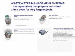 Patented wastewater treatment technology ( with certification from the european union). ..