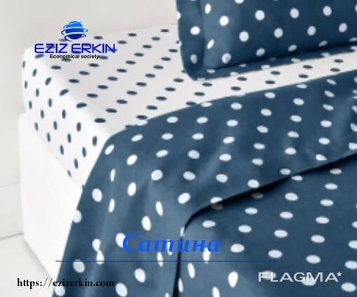 Satin bed linen