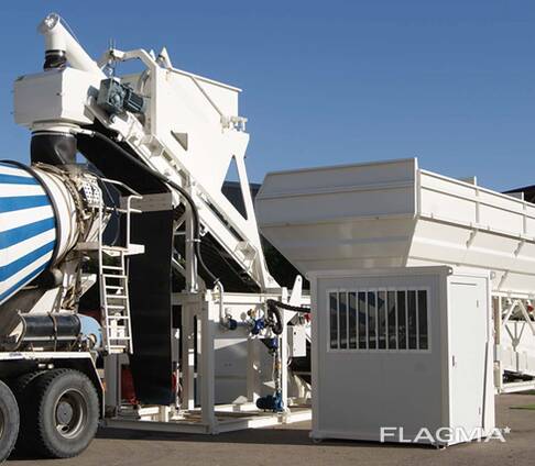 Swedish concrete plant SUMAB (85m3/h) in stock - ready for fast delivery!